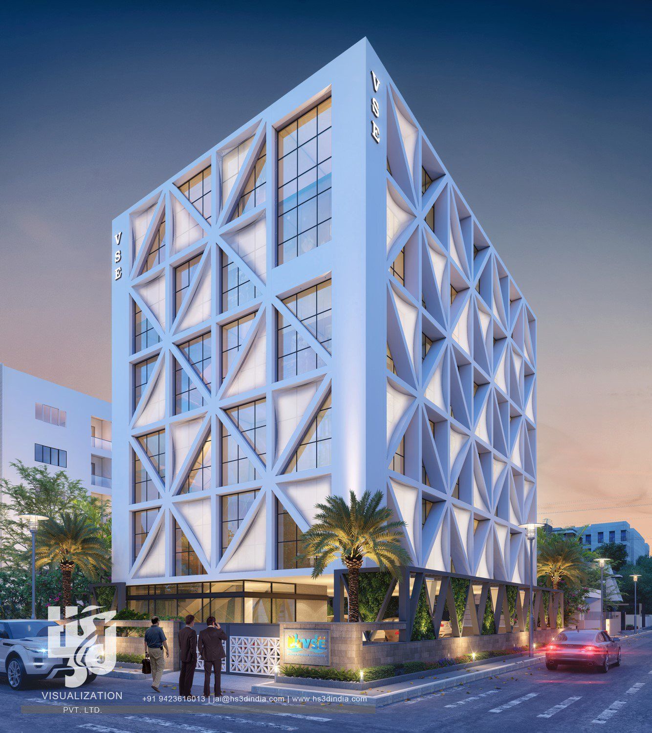 Modern building